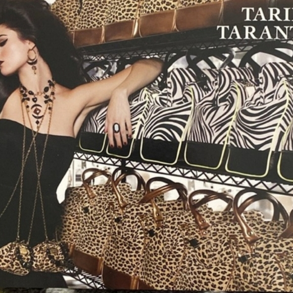 Taraina Tarantino Leopard Handbag - Picture 2 of 11